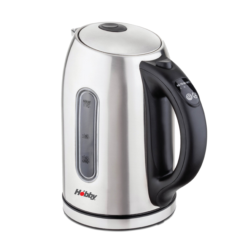 Hobby HCK-40354 Βραστήρας 1.7lt 2200W Inox (400354)